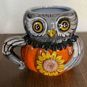 Design by Johanna Parker Ceramic Owl Mug